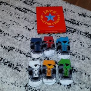 Baby infant (size 0-12 m) Trumpette socks, 6 pairs